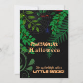 Creepy Spooktacular Dark Night Halloween Greenery (Voorkant)