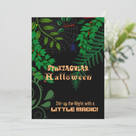Creepy Spooktacular Dark Night Halloween Greenery