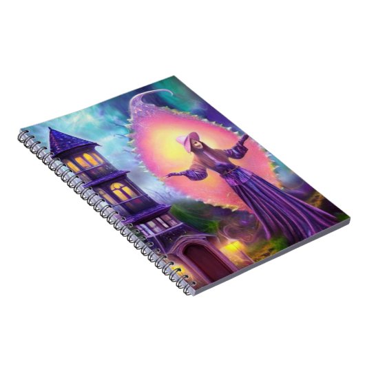 Creepy Spooky House & The Witch Notitieboek (Rechterzijde)