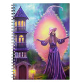 Creepy Spooky House & The Witch Notitieboek (Voorkant)