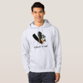Creepy Squirrel Shadow Hoodie (Voorkant volledig)