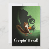 Creepy Squirrel Shadow Kaart (Voorkant)