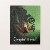 Creepy Squirrel Shadow Legpuzzel (Verticaal)