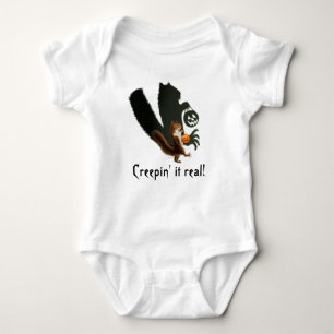 Creepy Squirrel Shadow Romper