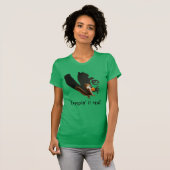 Creepy Squirrel Shadow T-shirt (Voorkant volledig)