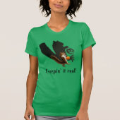 Creepy Squirrel Shadow T-shirt (Voorkant)