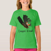 Creepy Squirrel Shadow T-shirt (Voorkant)