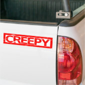 Creepy Stamp Bumpersticker (Op Truck)