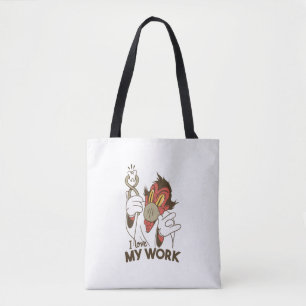 Creepy tandarts tote bag