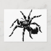 Creepy Tarantula-ontwerp Briefkaart (Voorkant)
