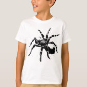 Creepy Tarantula-ontwerp T-shirt (Voorkant)