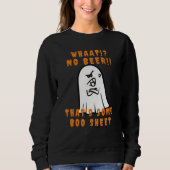 Creepy That's Boo Sheet White Halloween Ghost Trui (Voorkant)