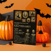 Creepy Twins  Oddities Halloween Party Kaart