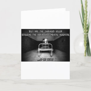 Creepy Valentijn Feestdagen Kaart