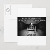 Creepy Valentijn Feestdagenkaart (Voorkant / Achterkant)