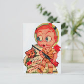  Creepy-Valentijnsdag Briefkaart (Staand voorkant)