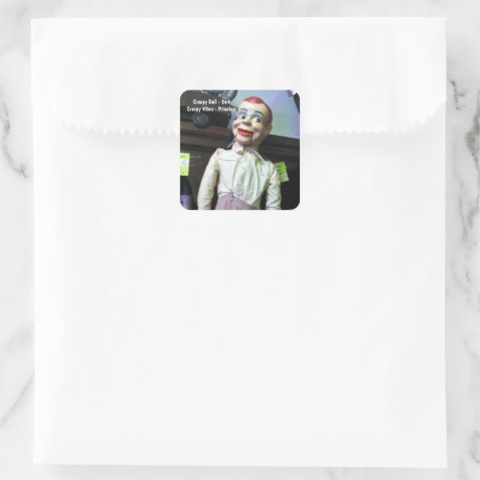 Creepy Ventriloquist Doll Stickers (Tas)