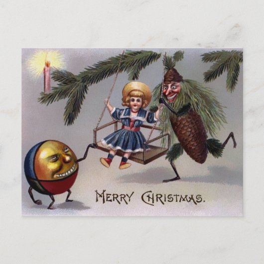 Creepy Victoriaans Briefkaart (Voorkant)