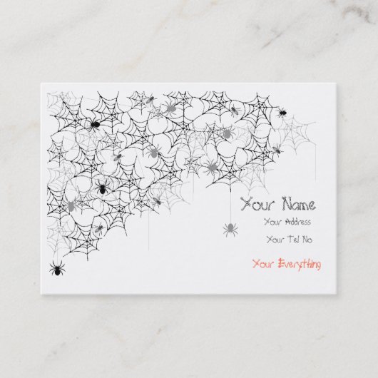 Creepy Visitekaartje (Voorkant)