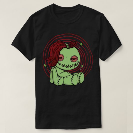 Creepy Voo Doll Toon T-shirt (Design voorkant)