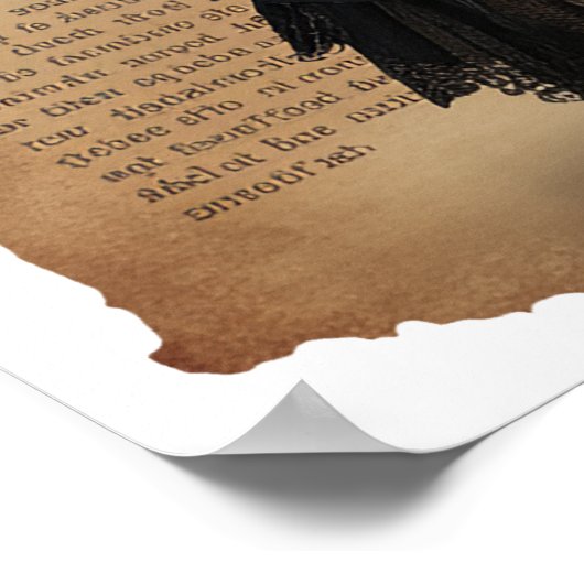 Creepy Voodoo Doll Witch's Pet Halloween Krant Poster (Hoek)