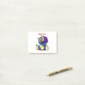 Creepy Voodoo Toy - THINKING OF YOU Post-it® Notes (Op bureau)