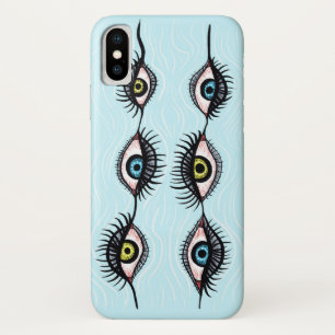 Creepy Weird Eye Garlands Surreal Art Case-Mate iPhone Case