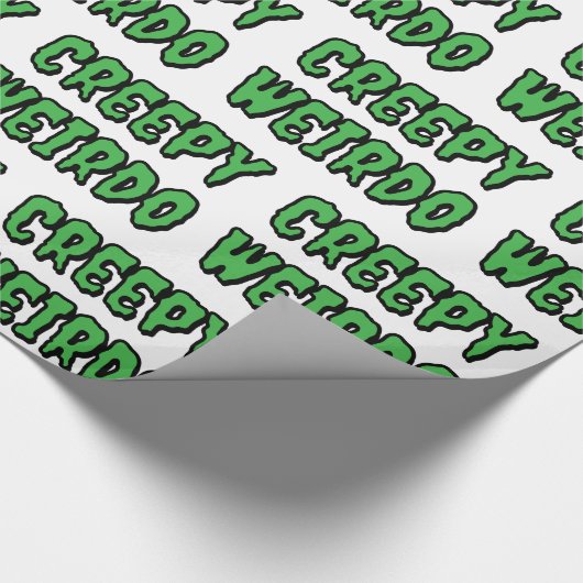 Creepy Weirdo Cadeaupapier (Hoek)