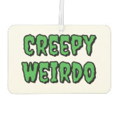 Creepy Weirdo Luchtverfrisser (Achterkant)