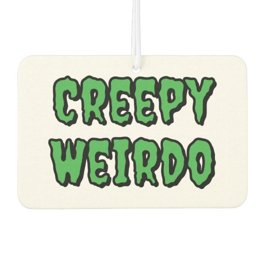 Creepy Weirdo Luchtverfrisser (Voorkant)