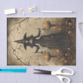 Creepy Witch Eerie Forest Halloween Decoupage Tissuepapier (Craft)
