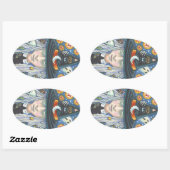 CREEPY WITCH, EVIL EYE, SKULL, VAMPIRE STICKERS (Vel)