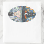 CREEPY WITCH, EVIL EYE, SKULL, VAMPIRE STICKERS (Tas)