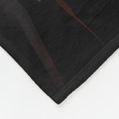 Creepy Witch Halloween Fleece Deken (Hoek)