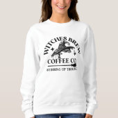 Creepy Witches Halloween Brouwen Vrouwen Trui (Voorkant)