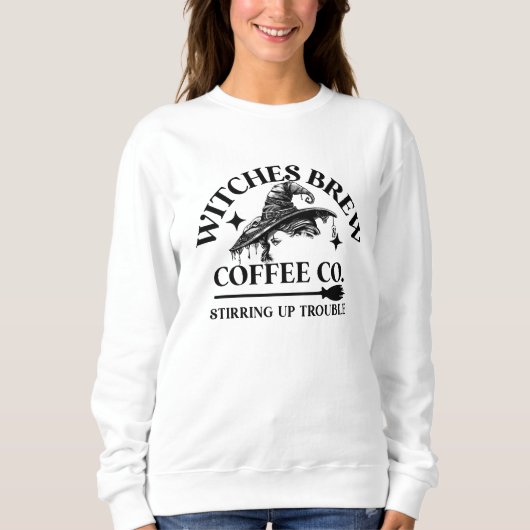 Creepy Witches Halloween Brouwen Vrouwen Trui (Voorkant)