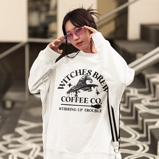 Creepy Witches Halloween Brouwen Vrouwen Trui