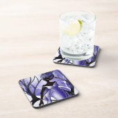 Creepy Woman Monster Macabre Art Bier Onderzetter (Rechterzijde)