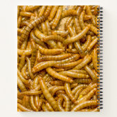 Creepy Worms Horror Notitieboek (Achterkant)
