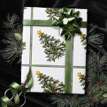 Creepy XMAS | Een zeer gotische kerst grunge Cadeaupapier<br><div class="desc">Dit is het seizoen om te vieren en te vermaken! De heerlijk zachte, shabby-pastellavender en het zoete lila paarse palet abstracte boomvakantiedag, het ontvangen, en het giften collectie van accessoires. Dit leuke feestelijke ontwerp is voorzien van een grillige, dunne kerstboom met een frisse verfsplaat, versterkt met faux metallic glitter. Voor...</div>
