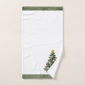 Creepy XMAS | Een zeer gotische kerstboom grunge Bad Handdoek (Handdoek)
