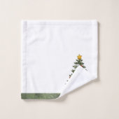 Creepy XMAS | Een zeer gotische kerstboom grunge Bad Handdoek (Wasdoekje)