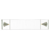 Creepy XMAS | Een zeer gotische kerstboom grunge Korte Tafelloper (Horizontaal)