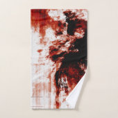 Creepy Zombie Bloody Bathroom Towel set Bad Handdoek (Handdoek)