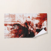 Creepy Zombie Bloody Bathroom Towel set Bad Handdoek (Handdoek)