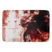 Creepy Zombie Bloody Large Bath Mat (Voorkant)