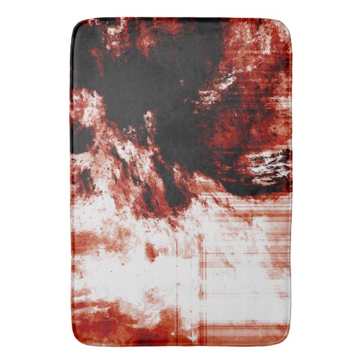 Creepy Zombie Bloody Large Bath Mat (Voorkant Verticaal)