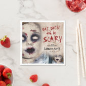  Creepy Zombie Doll Halloween Party Servet (Insitu)