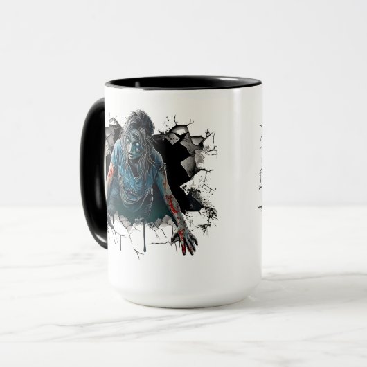 Creepy Zombie Horror beroemd gemaakt door Scary Ha Mok (Voorkant links)