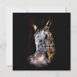Creepy Zombie Horse Kaart